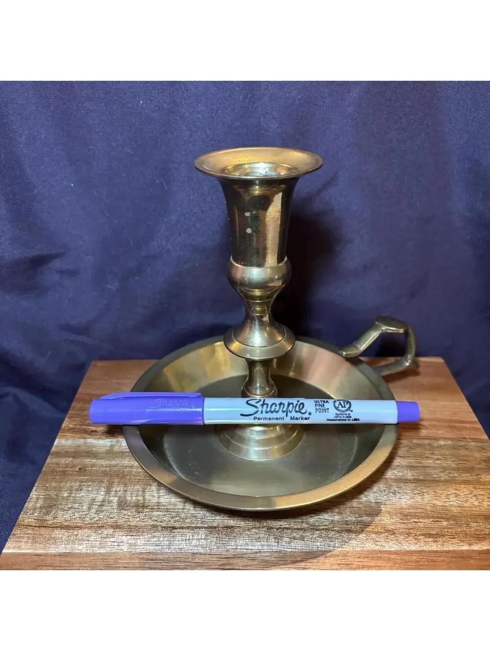 Brass Bedchamber Candlestick - Wee Willy Winkie